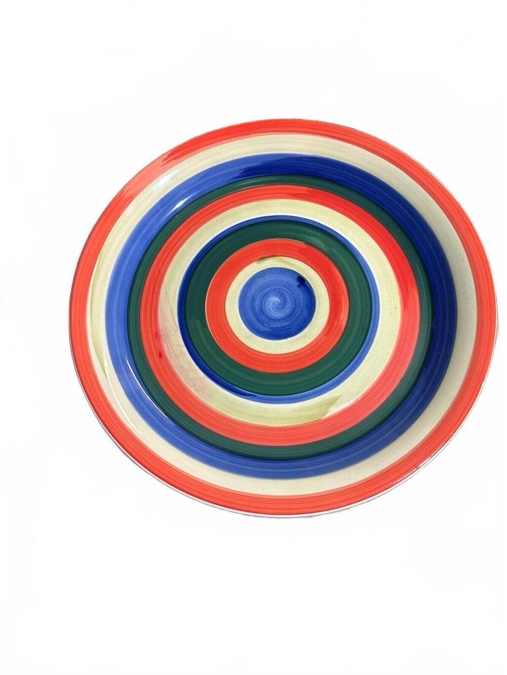 2 Royal Norfolk Mambo Multicolor Dinner Plates 11"